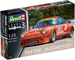 Revell Porsche 934 RSR Jagermeister makett 1: 24 makett autó (07031) (07031)
