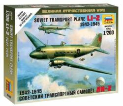 Zvezda Li-2 Soviet Transport Plane 1: 200 makett repülő (6140) (6140)