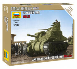 Zvezda M-3 Lee 1: 100 makett harcjármű (6264) (6264)