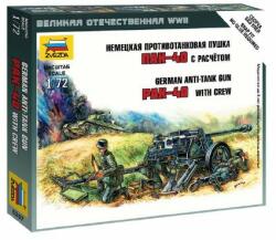 Zvezda Pak-40 makett figura 1: 72 (6257) (6257)