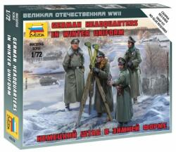 Zvezda German HQ Winter makett figura 1: 72 (6232) (6232)