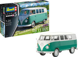 Revell VW T1 Bus 1: 24 makett autó (07675) (07675)