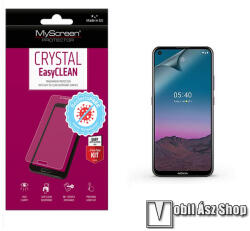MyScreen CRYSTAL BacteriaFREE képernyővédő fólia - CRYSTAL - 1db, törlőkendővel, antibakteriális, A képernyő sík részét védi! - NOKIA 3.4 (2020) / NOKIA 5.4 (2020)