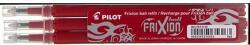 Pilot Frixion zseléstoll betét piros, törölhető, Frixion tollhoz 0, 7mm írásvastagság 3 db/csomag BLS-FR-7-R-S3