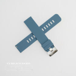  Curea silicon bleu, telescop QR, 20mm -400520 - cureaceas