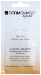 L’biotica DermoMask Night Active kisimító és feszesítő maszk 24 karátos arannyal 12 ml