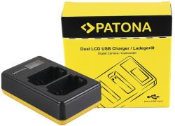 PATONA Dual LCD USB töltő (NP-FZ100) (181927) (181927)