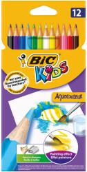 BIC Creioane colorate 12 culori Bic Aquacouleur (CRECOBIC6)