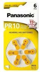 GP Batteries Panasonic PR-10 Zink Air gombelem 1, 4V 6 db/bliszter ZA10D6/PR70/AC10/DA230