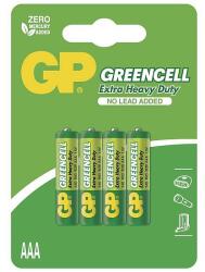 GP Batteries Greencell mikro elem AAA féltartós 4 db/bliszter LR3 GP24GC4 DARABÁR!