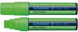 Schneider Maxx 260 folyékony krétamarker zöld 5-15 mm