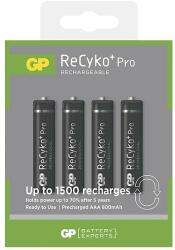 GP Batteries Recyko Pro HR3/AAA 800mAh tölthető akkumulátor 4db/bliszter, DARABÁR! ! !
