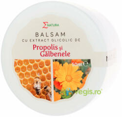 ENATURA Balsam cu Extract Glicolic de Propolis si Galbenele 50ml