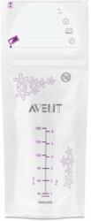 Philips Avent Breast Milk Bags SCF603/25 zacskó anyatej tárolásához 25x180 ml