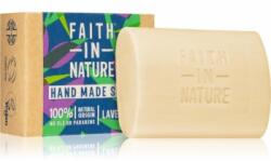  Faith In Nature Hand Made Soap Lavender természetes szilárd szappan levendula illatú 100 g
