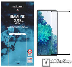 MyScreen SAMSUNG Galaxy S20 FE 5G (SM-G781B), Galaxy S20 FE 4G (SM-G780F), MYSCREEN üvegfólia, Full cover, 0, 33mm, 9H, Full glue, Fekete (MD5079TG DEFG BLACK)