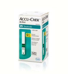 Accu-Chek Active Glucose vércukormérő csík (25x)