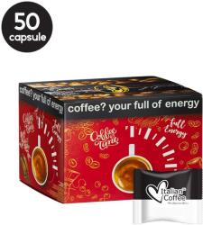 Italian Coffee 50 Capsule Italian Coffee Espresso Ristretto - Compatibile Fior Fiore Coop / Aroma Vero / Martello / Mitaca