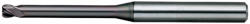 NS Tool 1mm R0, 02 4 élű, tórusz keményfém maró 65HRC-ig - MHRH430R - NS Tool Japan - 08-00237-10028
