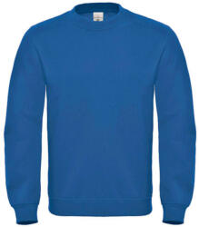 B&C Collection Uniszex pulóver B&C Crew Neck Sweatshirt - WUI20 - 3XL, Királykék