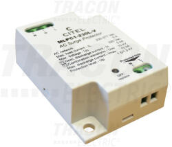  Tracon TTVL2+3-10, Túlfeszültség levezető Un=230-277VAC, 5/10kA, Up=1, 5kV, IP20 (TTVL2+3-10)