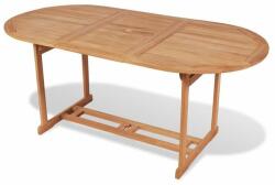 vidaXL Masă de exterior 180 x 90 x 75 cm, tec (43030)