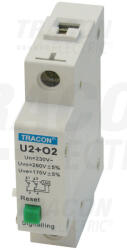 TRACON C60-U2/O2, Feszültségcsökkenési- és növekedési kioldó TDZ-hez 230 VAC (C60-U2/O2)