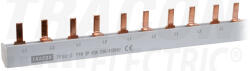  Tracon TFSS-2, Soroló sín - csapos kivitelű max. 63A, 230/400VAC, 2P, 56modul, 1m (TFSS-2)