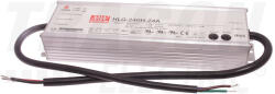 Tracon Electric Tracon HLG-240H-24A, Professzionális fém házas LED meghajtó 90-305 VAC / 24 VDC; 240 W; 0-10 A; PFC; IP65 (HLG-240H-24A)
