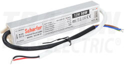 Tracon Electric Tracon SCH-30-12, Fémházas LED meghajtó 220-240 VAC / 12 VDC; 30 W; IP67 (SCH-30-12)