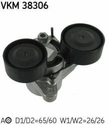 SKF Set curea transmisie cu caneluri SKF VKMA 38306 (VKMA 38306) - automobilus