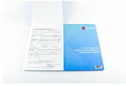 Intern Foi parcurs marfa A5 hârtie offset 100 file/carnet coperta carton 300 g/mp (DIB500FPMC)