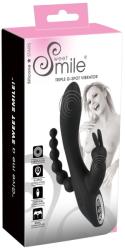 Sweet Smile Triple G-Spot Vibrator black