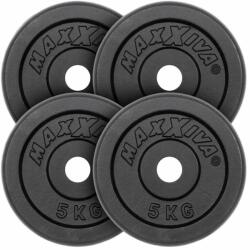 MAXXIVA Súlytárcsa szett 4 x 5 kg öntöttvas (ZFF38023_SL2) Súlytárcsa