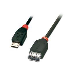 Lindy Cablu USB 2.0 la Micro USB-B OTG 1m, Lindy L31936 (L31936)