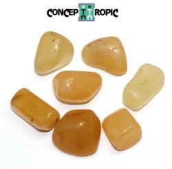  Aventurin Galben Rulat Natural - 19-25 x 13-19 mm - ( M ) - 1 Buc