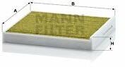 Mann-filter Filtru, aer habitaclu MANN-FILTER FreciousPlus FP 22 013 (FP 22 013)