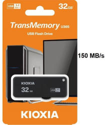 Toshiba KIOXIA 32GB USB 3.0 LU365K032GG4 Memory stick