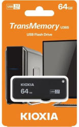 Toshiba KIOXIA 64GB USB 3.0 LU365K064GG4 Memory stick