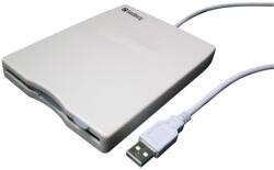 Sandberg 133-50 Külső Floppy meghajtó (USB Mini Reader) Fehér (133-50)