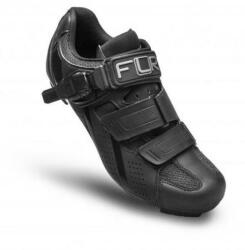 FLR F-15 III országúti kerékpáros cipő, SPD-SL, fekete, 45-ös