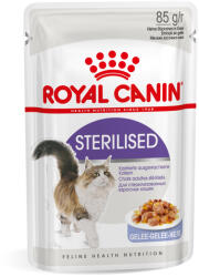 Royal Canin 12x85g Royal Canin Sterilised aszpikban nedves macskatáp