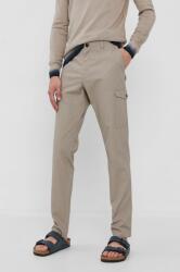 Sisley Pantaloni bărbați, culoarea bej, model drept PPY8-SPM0KP_80X