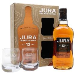 Isle of Jura 12 years 40% dd. + 2 pohár