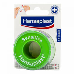 Hansaplast Sensitive ragtapasz 5 m x 2, 5 cm