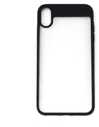 Pami Accessories Carcasa iphone XS Max Pami Black (spate transparent cu margini cauciucate)