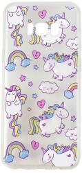 Pami Accessories Husa Samsung Galaxy S8+ Pami Silicon Art Pink Unicorn