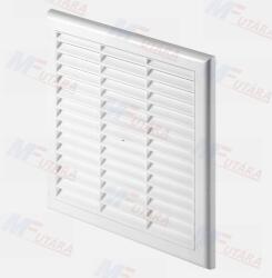 Den Braven Szellőzőrács kerettel és rovarhálóval 150x220mm barna