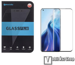 Mocolo Xiaomi Redmi Note 10 Pro, Redmi Note 10 Pro Max, MOCOLO üvegfólia, Full glue, Full cover, 0, 33mm, 9H, Fekete