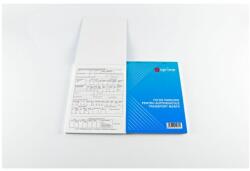 Intern Foi parcurs marfă A4 hârtie offset 100 seturi/carnet copertă carton 300 g/mp (DIB400FPMC)